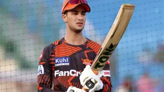 Abhishek Sharma smashes 94 in intra squad match of Sunrisers Hyderabad