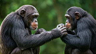 Chimpanzee & Bonobo Social Circles: Like Ours?