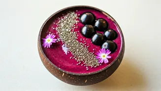Whip Up This Frozen Jamun Smoothie Bowl This Weekend