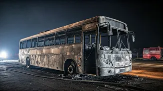Andhra Pradesh Bus Blaze: Survivors' Harrowing Tales of Survival
