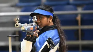 Elavenil wins silver in 10m air rifle