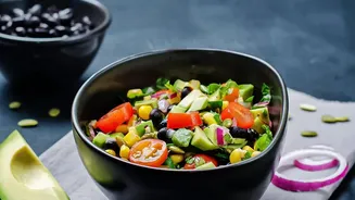A Black Bean Salad Makes No-Cook Dinner More Substantial