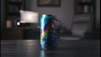A Mid-Afternoon Energy Drink Can Linger Longer Than The Productivity Boost