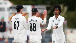 ‘Ball of the Year?’ Sai Kishore Produces Stunning Ripper on Gloucestershire Debut