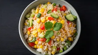 The Easy Rice Salad That Delivers Big Flavour