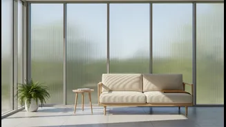 Fluted Glass In Compact Homes is returning as a light-friendly privacy solution