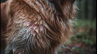 How High Monsoon Humidity Exacerbates Wet-Coat Syndrome Complications In Large Breed Dogs