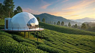 Munnar Private Geodesic Glamping Domes Offer Breathtaking Dream Vistas