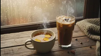 From Cold Coffee to Ginger-Turmeric Tea, Cafe-Style Monsoon Recipes at Home Needs a Clear Decode