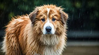 Damp Coats Make Pets More Vulnerable Now