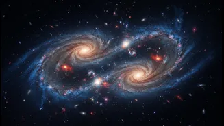 How Gravitational Tides In Galaxy Mergers Spark Intense Starburst Explosions Across Deep Space