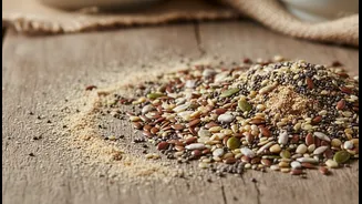 Ground Seeds Blend More Easily into Batters, Doughs and Breakfasts