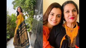 Dia Mirza Reveals The Real Reason Shabana Azmi’s Gifted Saree Means So Much To Her