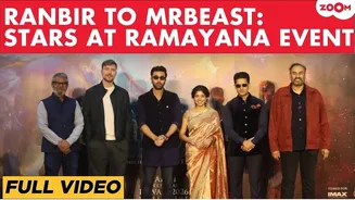 Ranbir Kapoor, MrBeast at Ramayana event