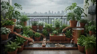 Monsoon-Proof Your Balcony Garden With Smart Water Flow Solutions