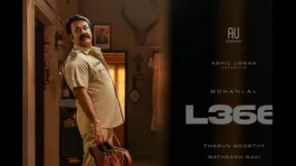Mohanlal Teases Fans In A Gritty New Cop Avatar, Shares First Look Poster From L366