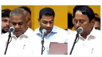 Tamil Nadu’s new guard: 9 TVK leaders who sworn in alongside Chief Minister Vijay