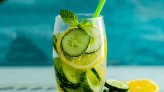 Hydration Hacks Beyond Plain Water Infuse Cucumber Mint And Lemon For Natural Detox