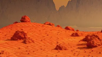 Temperature Ripples Across Mars Reveal More Than A Frozen Desert