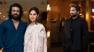 Allu Arjun Expresses Joy at the Sight of Ram Charan and Upasana Konidela Smiling Following the Arrival of Their Twins