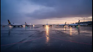 The Useful Indian Angle in Kolkata Airport Rain Delays Is Flight Buffers