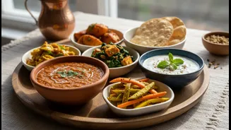 Indian Meals Can Build Prebiotic Variety Through Simple Side Dishes