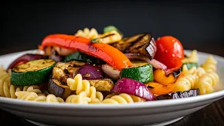 Grilled Ratatouille Pasta Salad: A Flavorful Delight