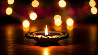 Mouni Roy Celebrates Diwali With Love And Style