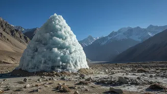 Why Ladakh’s Ice-Stupa Engineering Offers Hope To High-Altitude Regions Losing Natural Glaciers