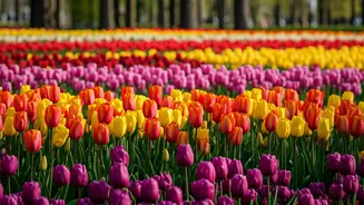 Kashmir's Tulip Garden Blooms: A Beacon of Tourism Revival Post-Attack