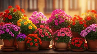 Bright Flowers Turn Balconies Into Celebration Zones