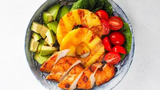 Grilled pineapple: A sweet treat with a smoky twist