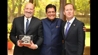 ‘Engaged In Fruitful Discussions To Expand Trade’: Piyush Goyal As US Commerce Secretary Visits India