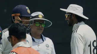 Tilak Varma sledges rampaging Vaibhav Sooryavanshi in Duleep Trophy final