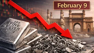 Silver Rates Today, February 9: Prices Under Pressure as Markets Reopen; Is This a Buying Opportunity After Sharp Fall? Check City-Wise Rates