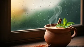 India's Ultimate Rainy-Day Drink Is Still Masala Chai