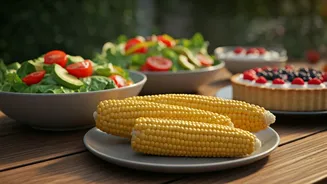 Corn, Salads And Desserts Are Summer’s Favourite Trio
