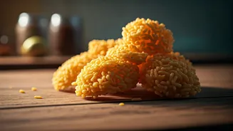 Gen Z Swaps Junk For Leftover Rice Fryums