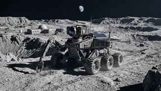 Moon Construction Robots Could Work without Constant Earth Control