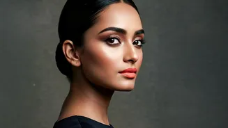 A Low Pencil Bun Offers a Softer Everyday Look