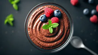 Creamy Chocolate Chia Pudding Without The Guilt