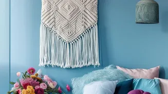 Upgrade Small Rental Bedrooms Easily Using Budget Tapestries Cushions And Warm Ambient Lighting