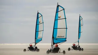 Sand yachting on dry lake beds: A guide