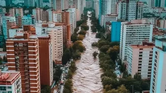 How satellites aid flood response