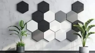 Hexagon decor is the stylish trend to try!