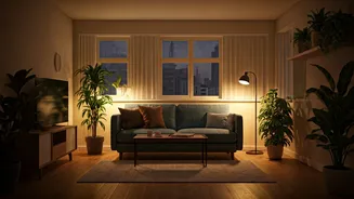 Plants And Lights Make Compact Homes Less Cold