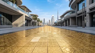 A Walkway Made Of 24-Carat Gold Is Coming To Dubai