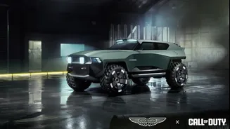 Aston Martin faz seu SUV mais radical, com V12 e blindagem, mas ele só existe dentro de um jogo; entenda