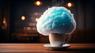 Cotton-Candy Coffee Is The Wild Cafe Order Now