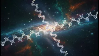 How cosmic sugar arrays near Milky Way centre point to early planet composition roots